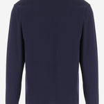 MAGLIA IN COTONE CON LOGO ICLT26273 NAVY ICECREAM 