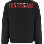 GIACCA DRIPPY CON LOGO ICOU26204 BLACK ICECREAM 