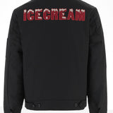 GIACCA DRIPPY CON LOGO ICOU26204 BLACK ICECREAM 