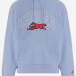 FELPA IN COTONE CON STAMPA ICE CREAM ICPH26230 LIGHT BLUE ICECREAM 