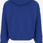 FELPA IN COTONE CON LOGO ICPH26235 BLUE ICECREAM 