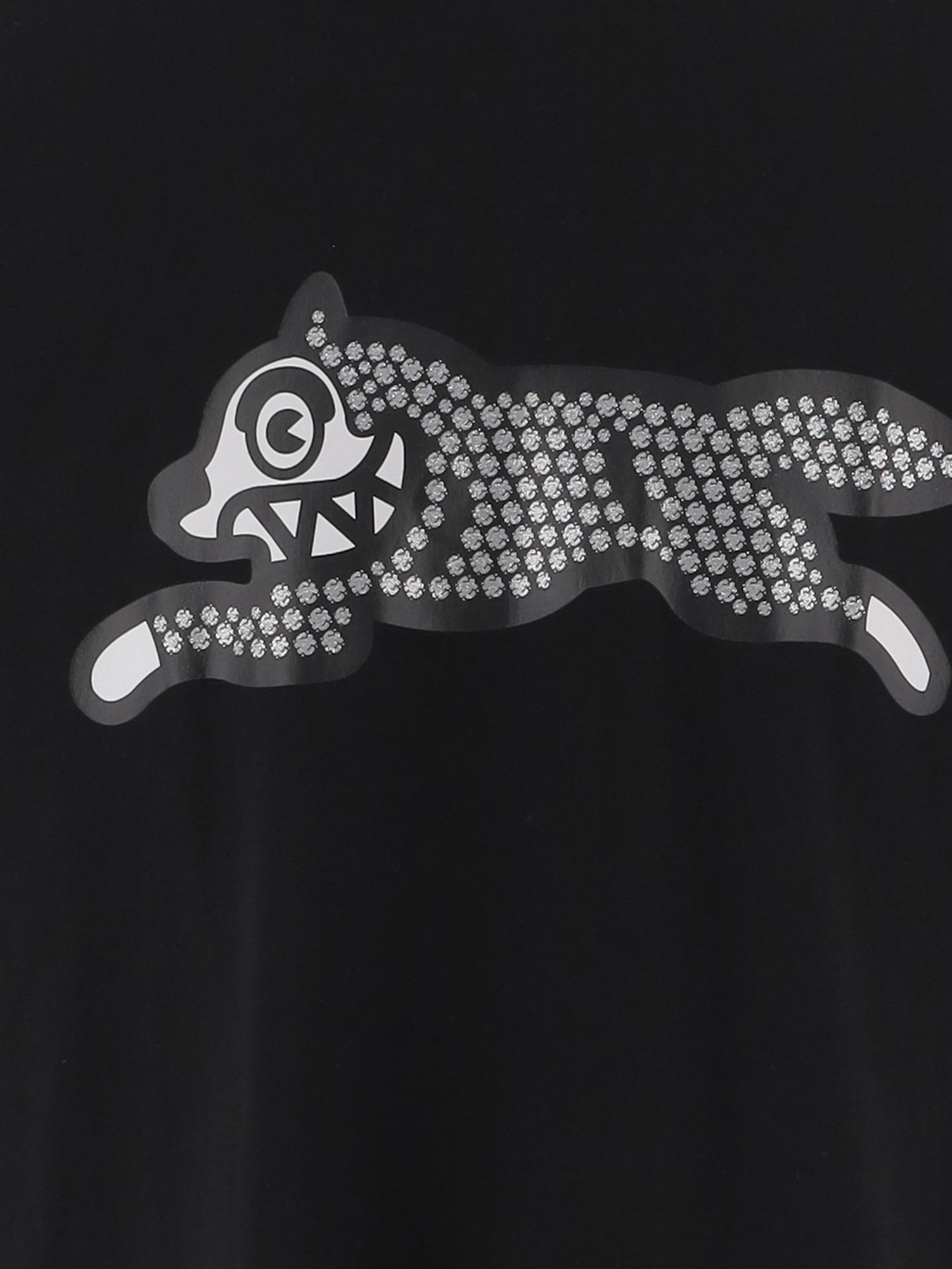 T-SHIRT IN COTONE CON LOGO ICTS26256 BLACK ICECREAM 