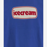 T-SHIRT IN COTONE CON LOGO ICTS26257 BLUE ICECREAM 