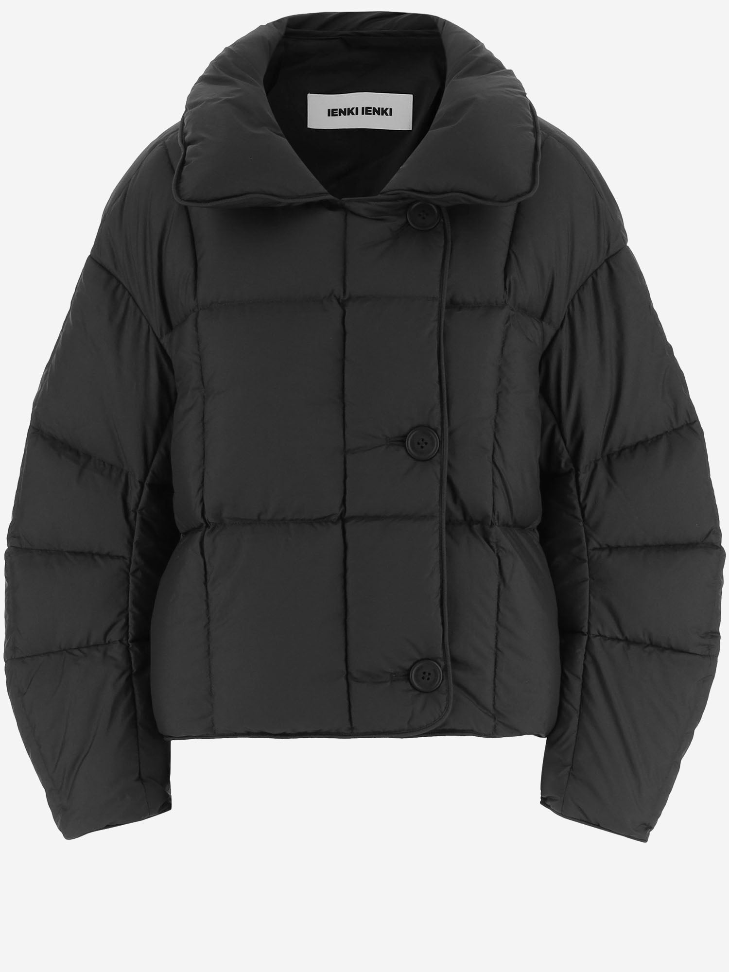 PIUMINO CORTO COZY CLOUD COZYCLOUDJACKET MICROBLACK IENKI IENKI 