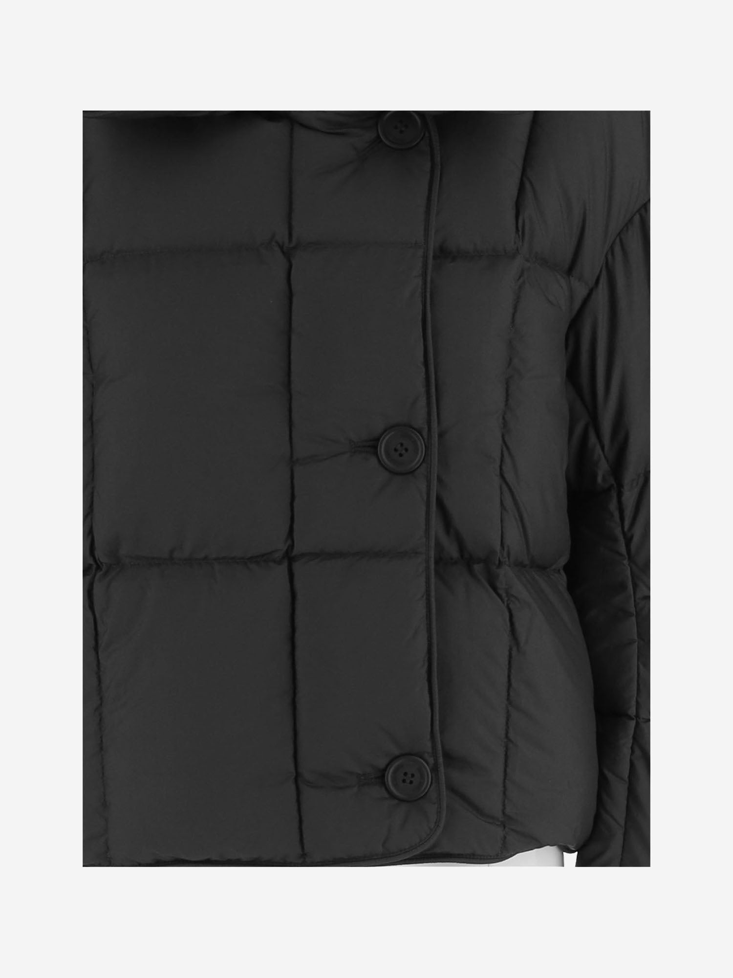 PIUMINO CORTO COZY CLOUD COZYCLOUDJACKET MICROBLACK IENKI IENKI 