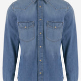 CAMICIA IN DENIM DI COTONE JUMC0002 026300D JACOB COHEN 
