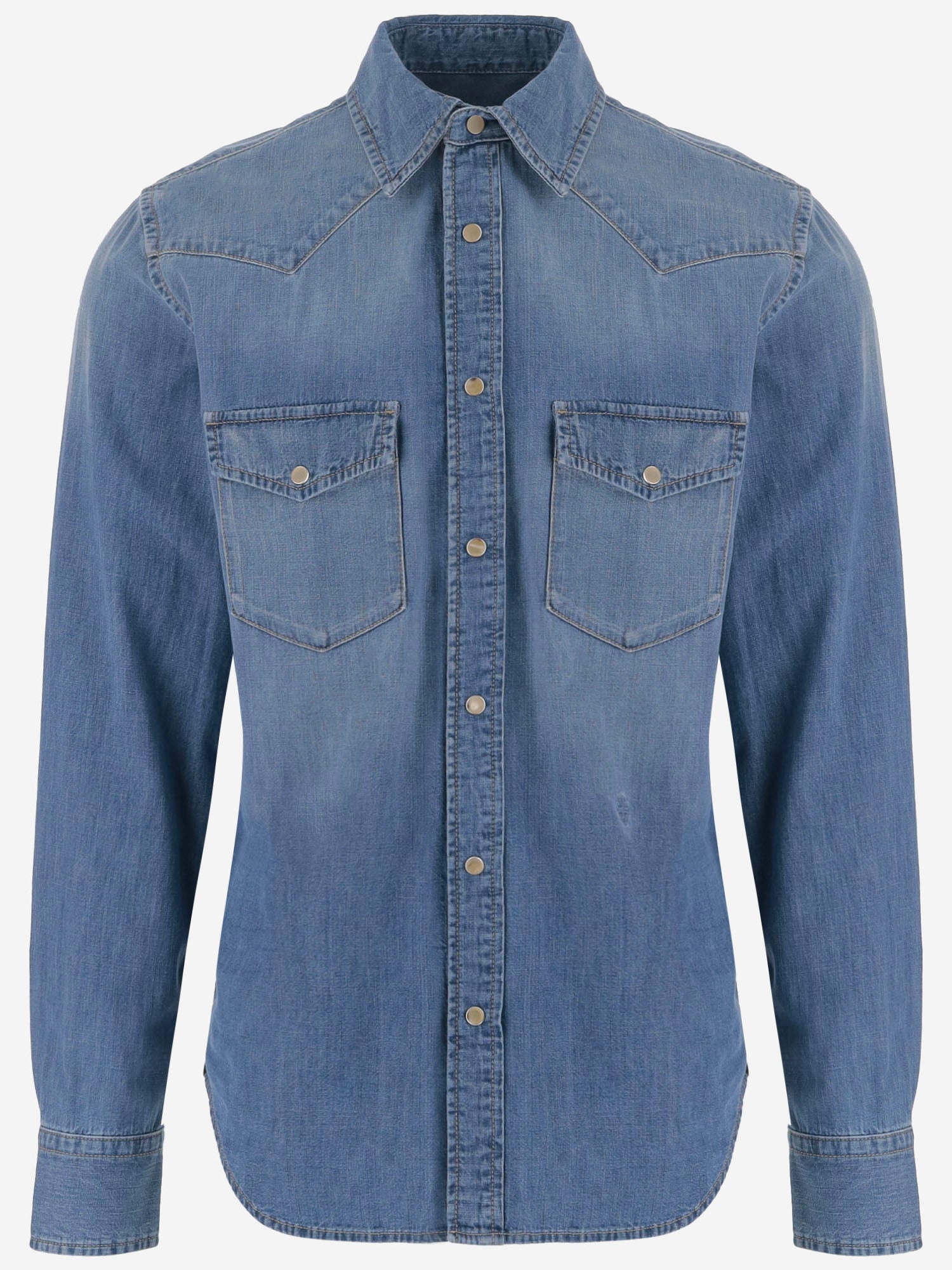 CAMICIA IN DENIM DI COTONE JUMC0002 026300D JACOB COHEN 