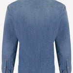 CAMICIA IN DENIM DI COTONE JUMC0002 026300D JACOB COHEN 