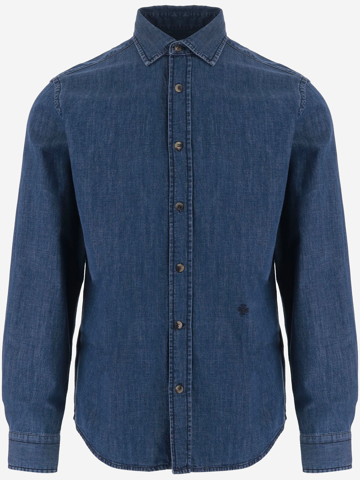 CAMICIA IN COTONE CON LOGO JUMC0011 008200D JACOB COHEN 