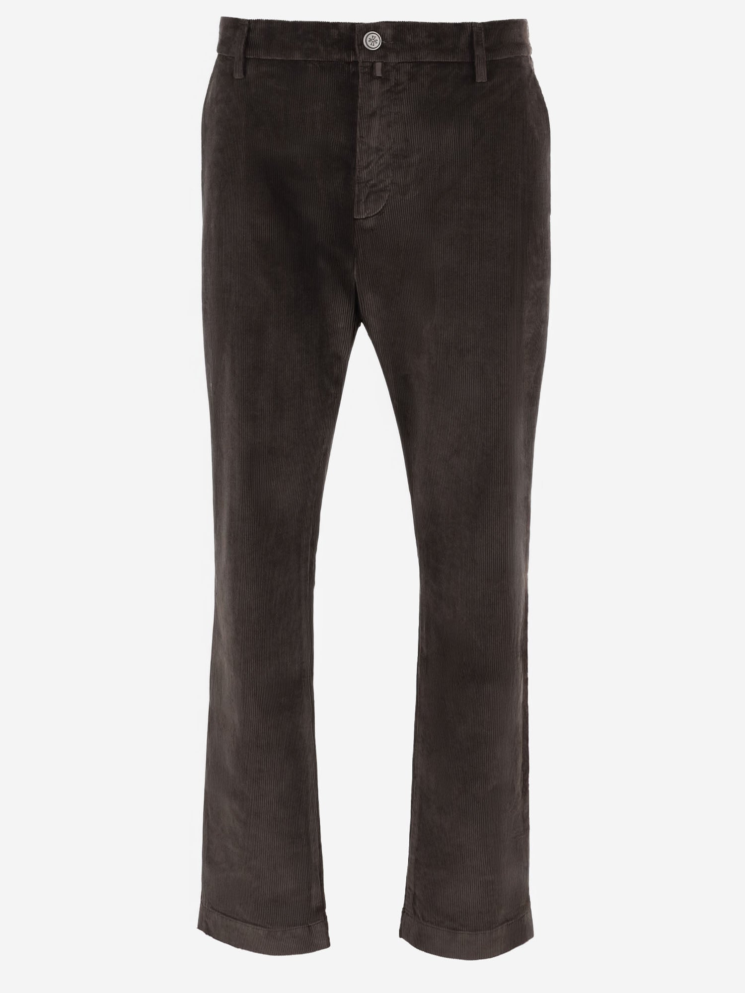 PANTALONI IN VELLUTO DI COTONE STRETCH JUMP0026 003F44 JACOB COHEN 