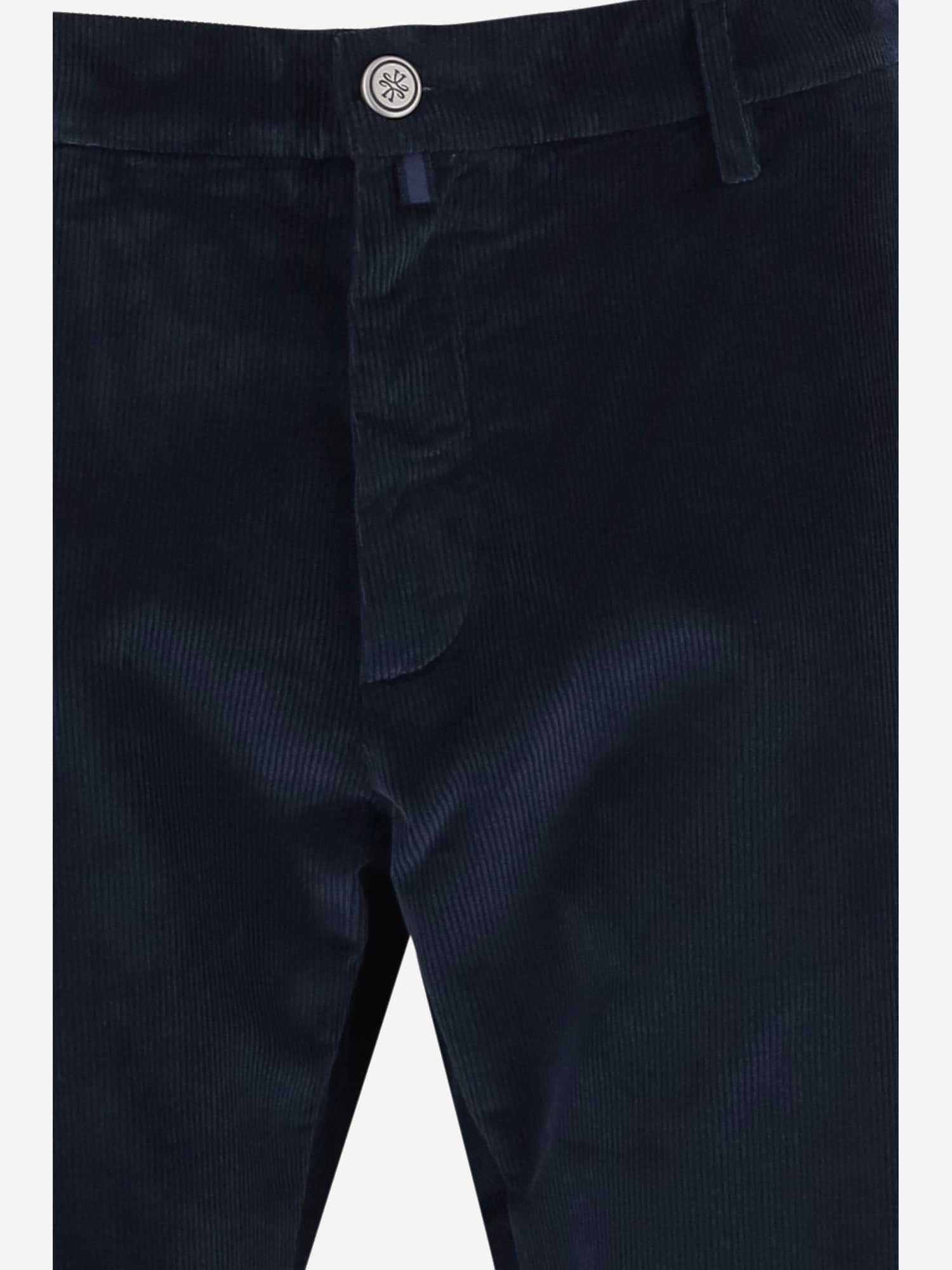 PANTALONI IN VELLUTO DI COTONE STRETCH JUMP0026 003Y64 JACOB COHEN 
