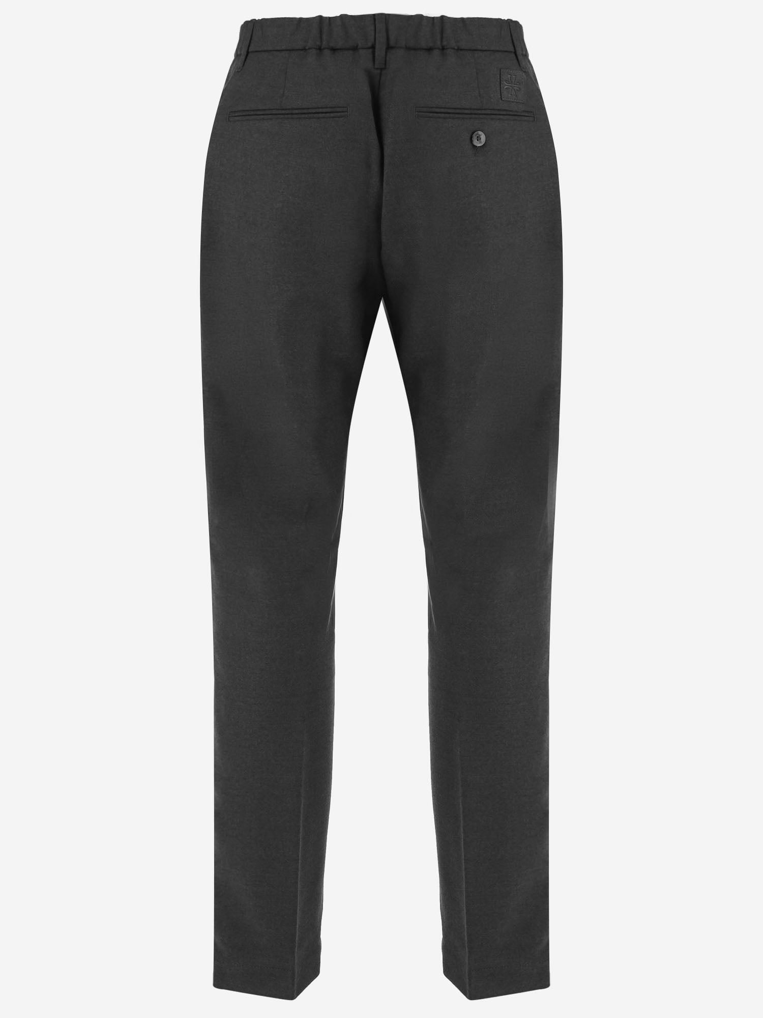 PANTALONI IN LANA STRETCH JUMPT026 01FC177 JACOB COHEN 