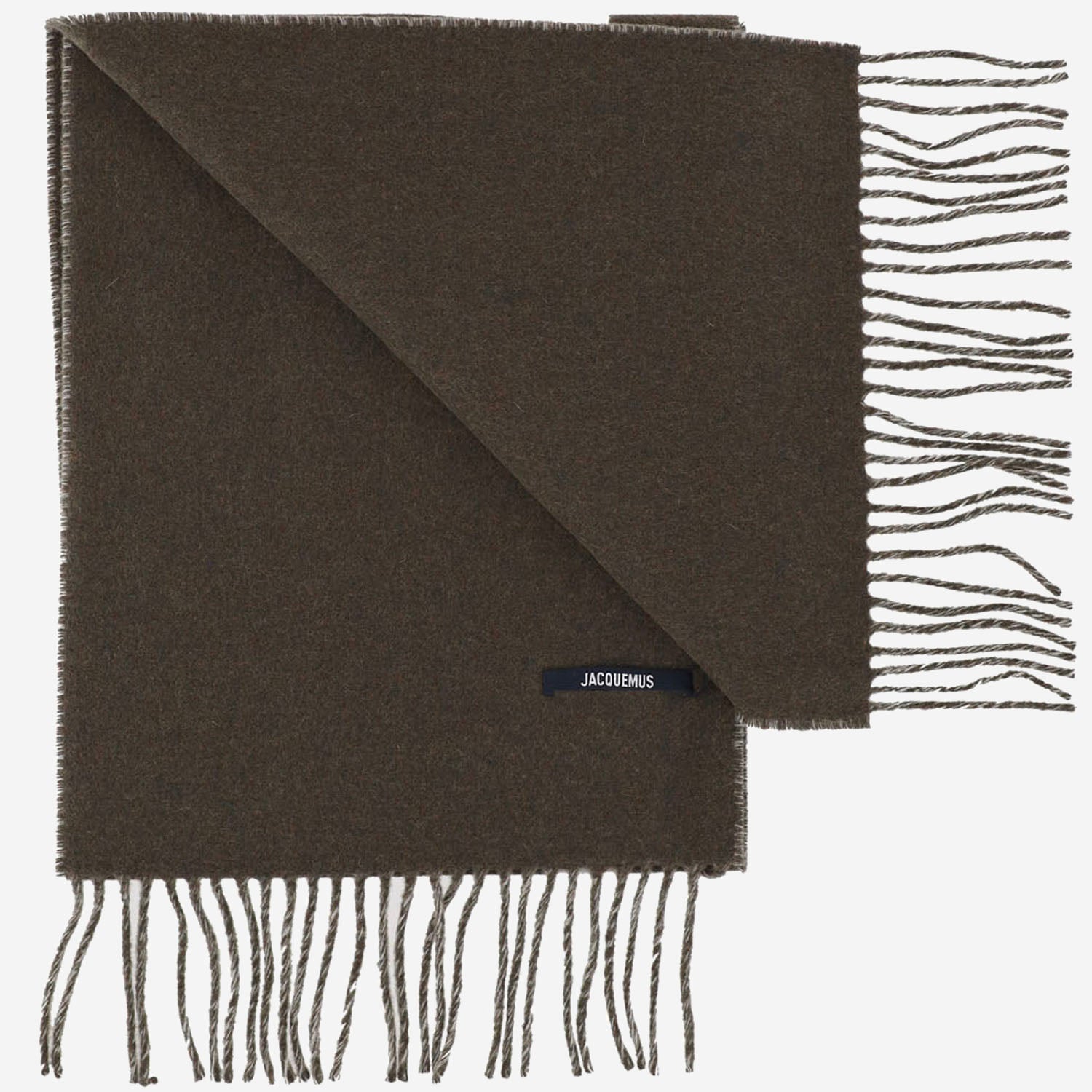 SCIARPA IN LANA CON LOGO ACU00435AOT4001 560 JACQUEMUS 