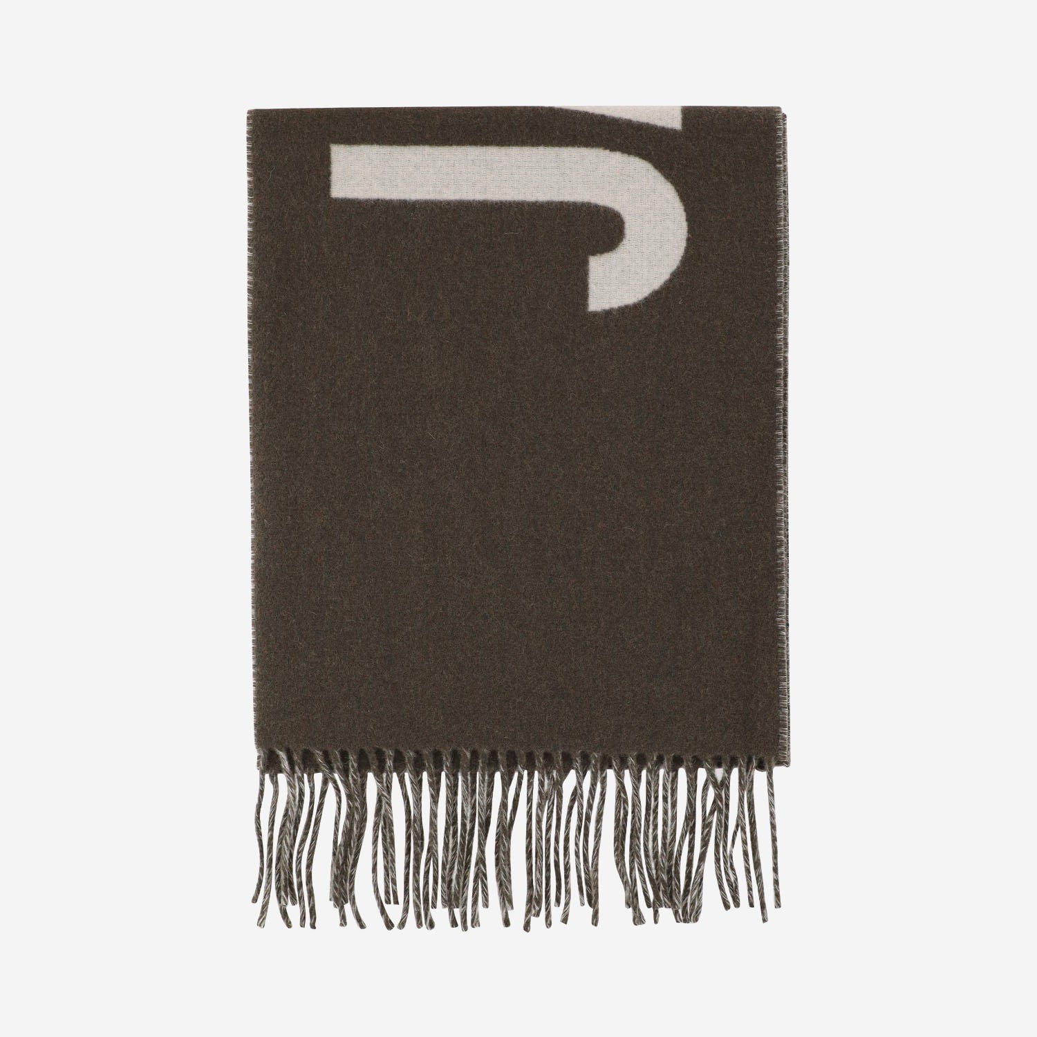SCIARPA IN LANA CON LOGO ACU00435AOT4001 560 JACQUEMUS 