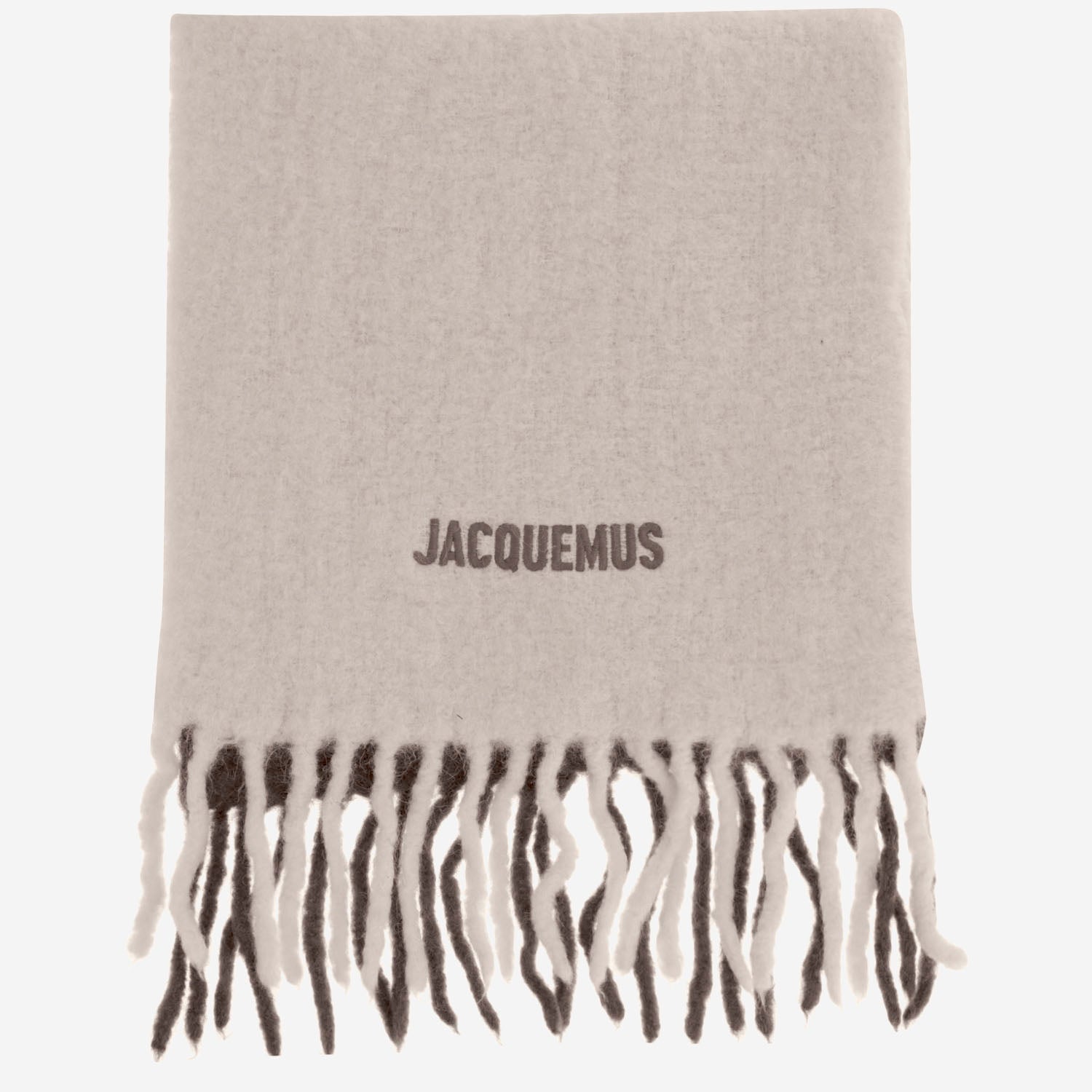SCIARPA MOISSON IN LANA CON LOGO ACU00574AOT4032 015 JACQUEMUS 