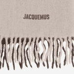 SCIARPA MOISSON IN LANA CON LOGO ACU00574AOT4032 015 JACQUEMUS 