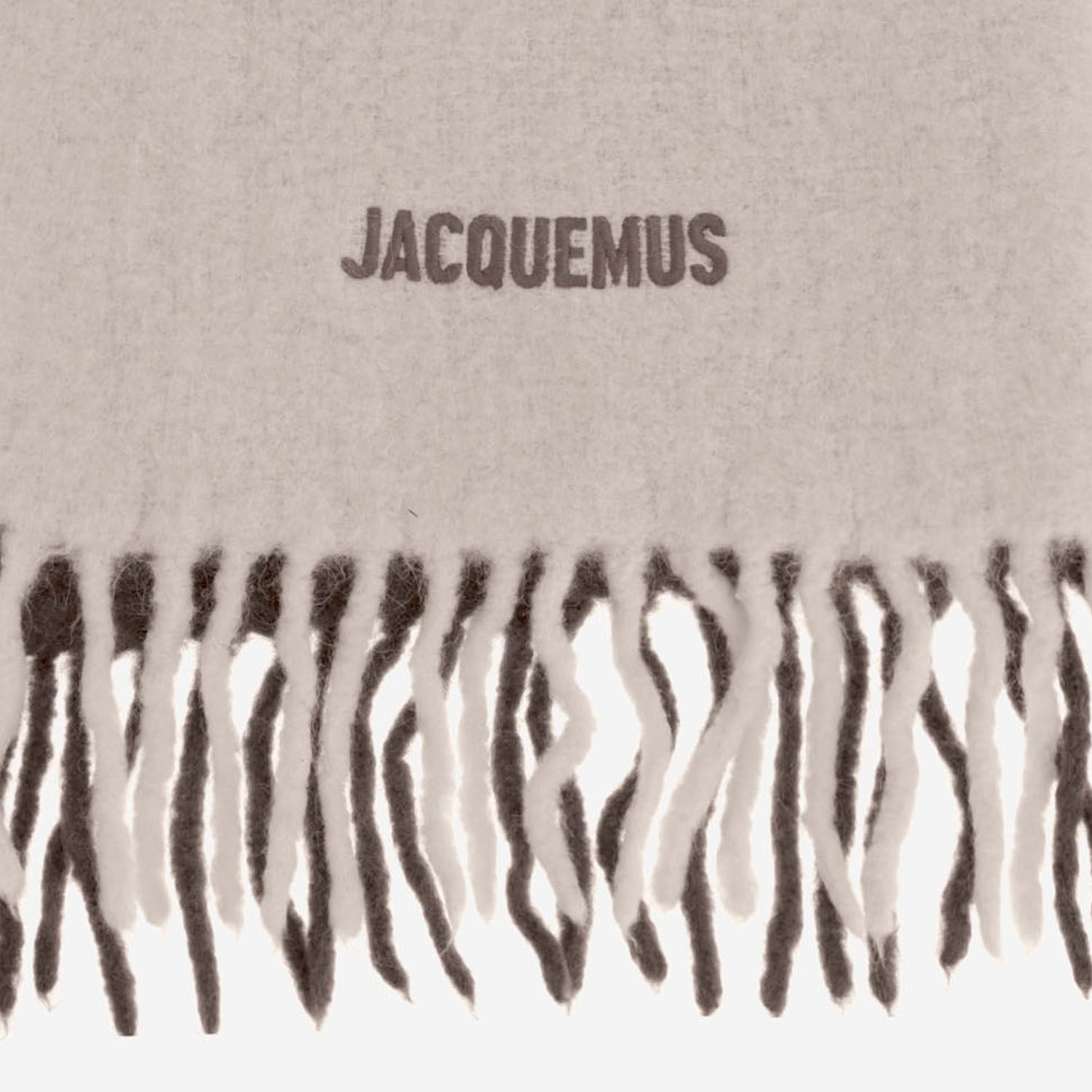 SCIARPA MOISSON IN LANA CON LOGO ACU00574AOT4032 015 JACQUEMUS 