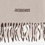 SCIARPA MOISSON IN LANA CON LOGO ACU00574AOT4032 015 JACQUEMUS 