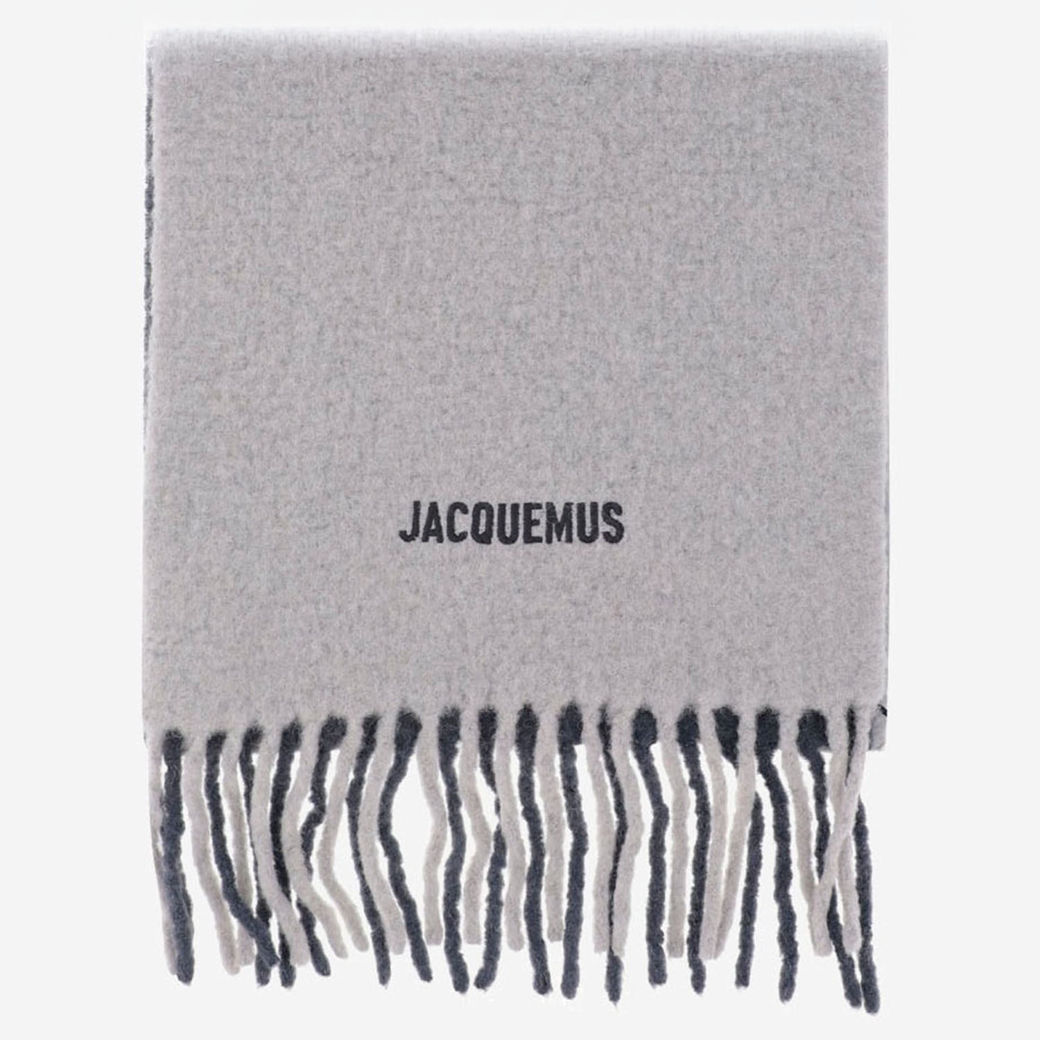 SCIARPA MOISSON IN LANA CON LOGO ACU00574AOT4032 915 JACQUEMUS 