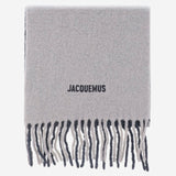 SCIARPA MOISSON IN LANA CON LOGO ACU00574AOT4032 915 JACQUEMUS 
