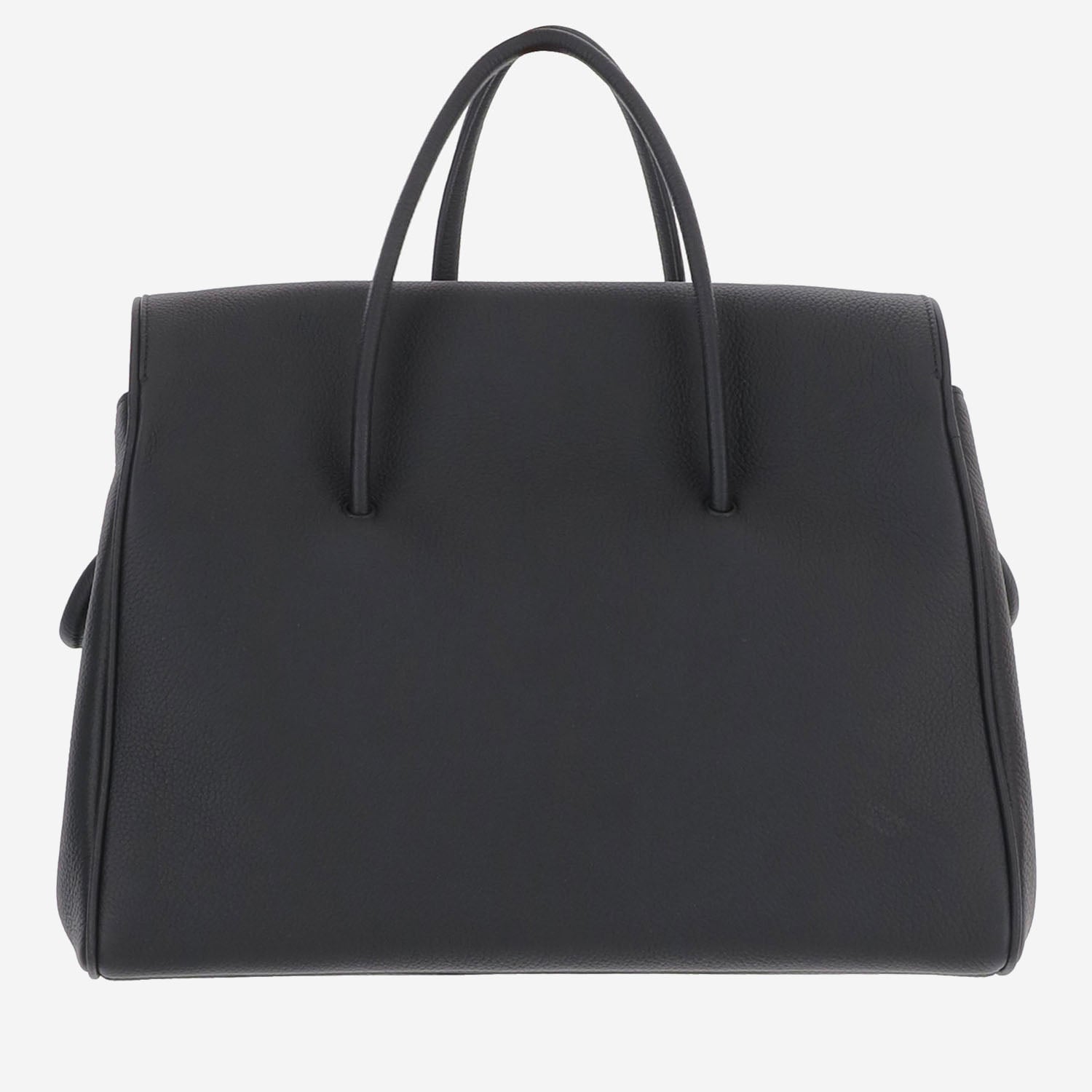 BORSA SHOPPER IN PELLE BAU00434AC03A03 990 JACQUEMUS 
