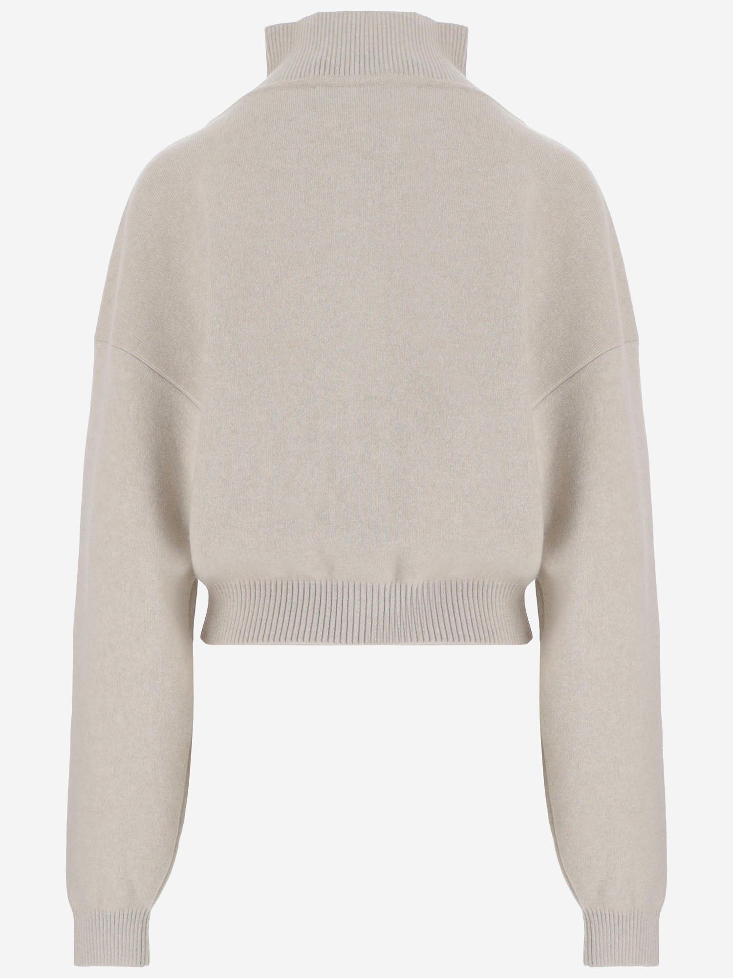 CARDIGAN IN MISTO LANA STRETCH CON COLLO ALTO CDW00830AK00276 130 JACQUEMUS 