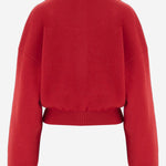 CARDIGAN IN MISTO LANA STRETCH CON COLLO ALTO CDW00830AK00276 470 JACQUEMUS 