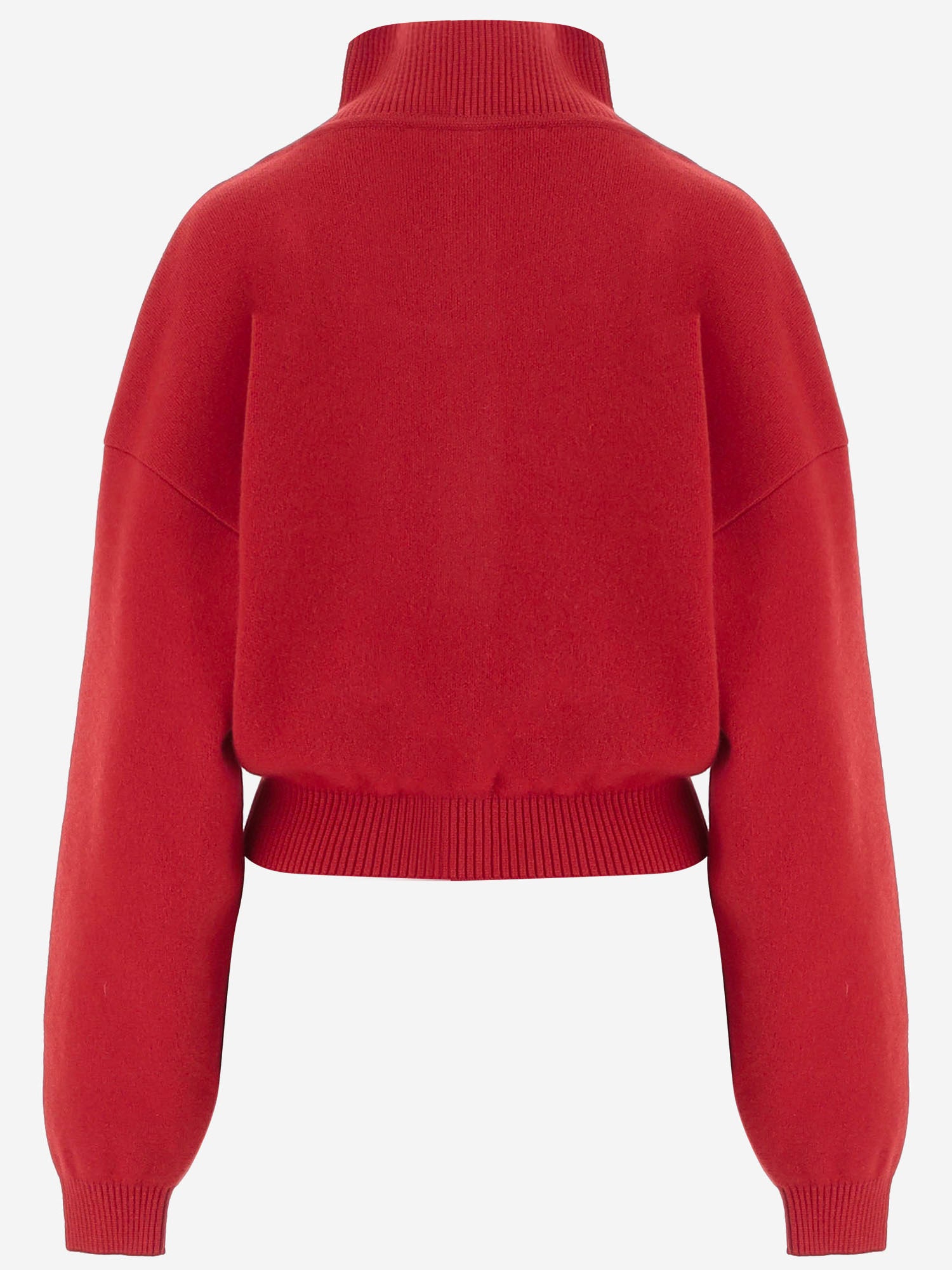 CARDIGAN IN MISTO LANA STRETCH CON COLLO ALTO CDW00830AK00276 470 JACQUEMUS 
