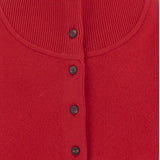 CARDIGAN IN MISTO LANA STRETCH CON COLLO ALTO CDW00830AK00276 470 JACQUEMUS 
