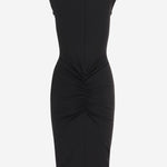 ABITO MIDI ALBA CON RUCHE DRW00889AW00476 990 JACQUEMUS 