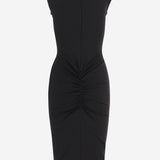 ABITO MIDI ALBA CON RUCHE DRW00889AW00476 990 JACQUEMUS 