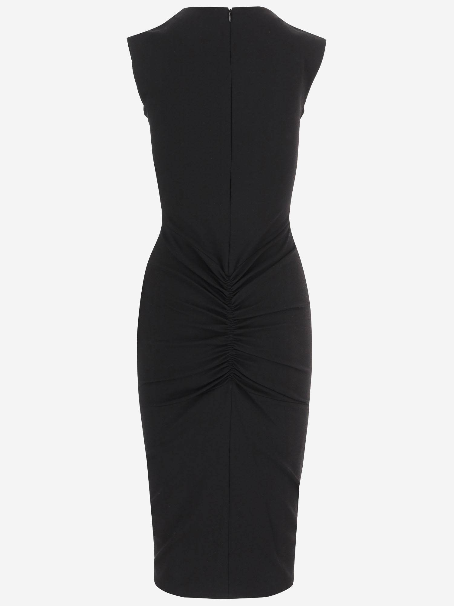ABITO MIDI ALBA CON RUCHE DRW00889AW00476 990 JACQUEMUS 