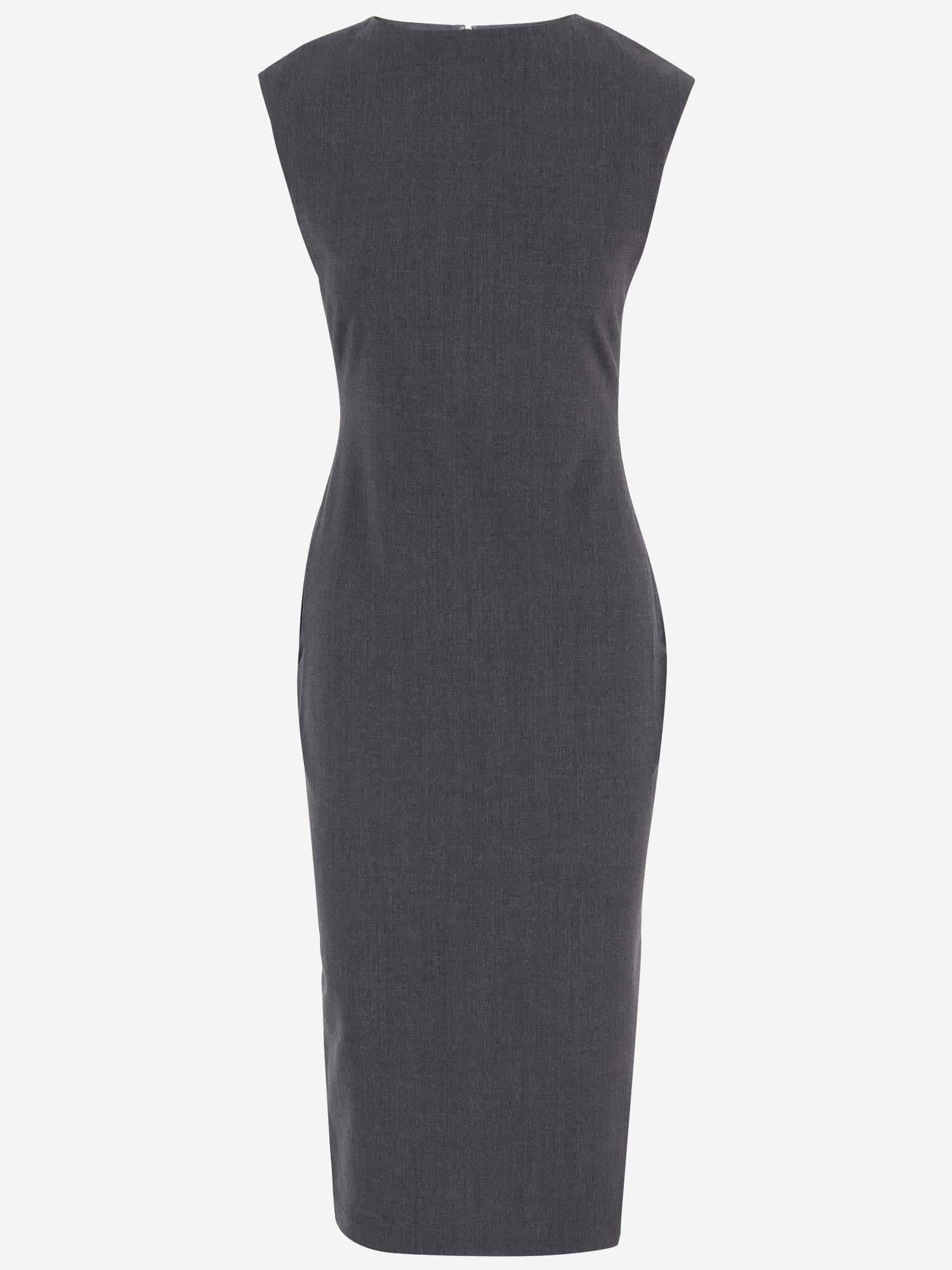 ABITO MIDI ALBA IN LANA STRETCH DRW00932AW00670 970 JACQUEMUS 