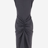 ABITO MIDI ALBA IN LANA STRETCH DRW00932AW00670 970 JACQUEMUS 