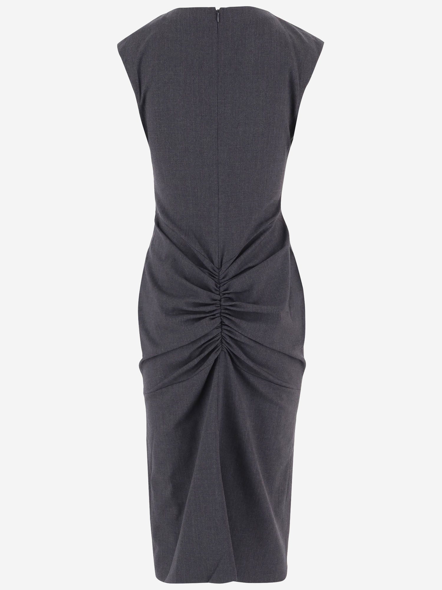 ABITO MIDI ALBA IN LANA STRETCH DRW00932AW00670 970 JACQUEMUS 