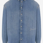Camicia de-Nîmes Simon in denim di cotone SHM00545AD00017 33C JACQUEMUS 