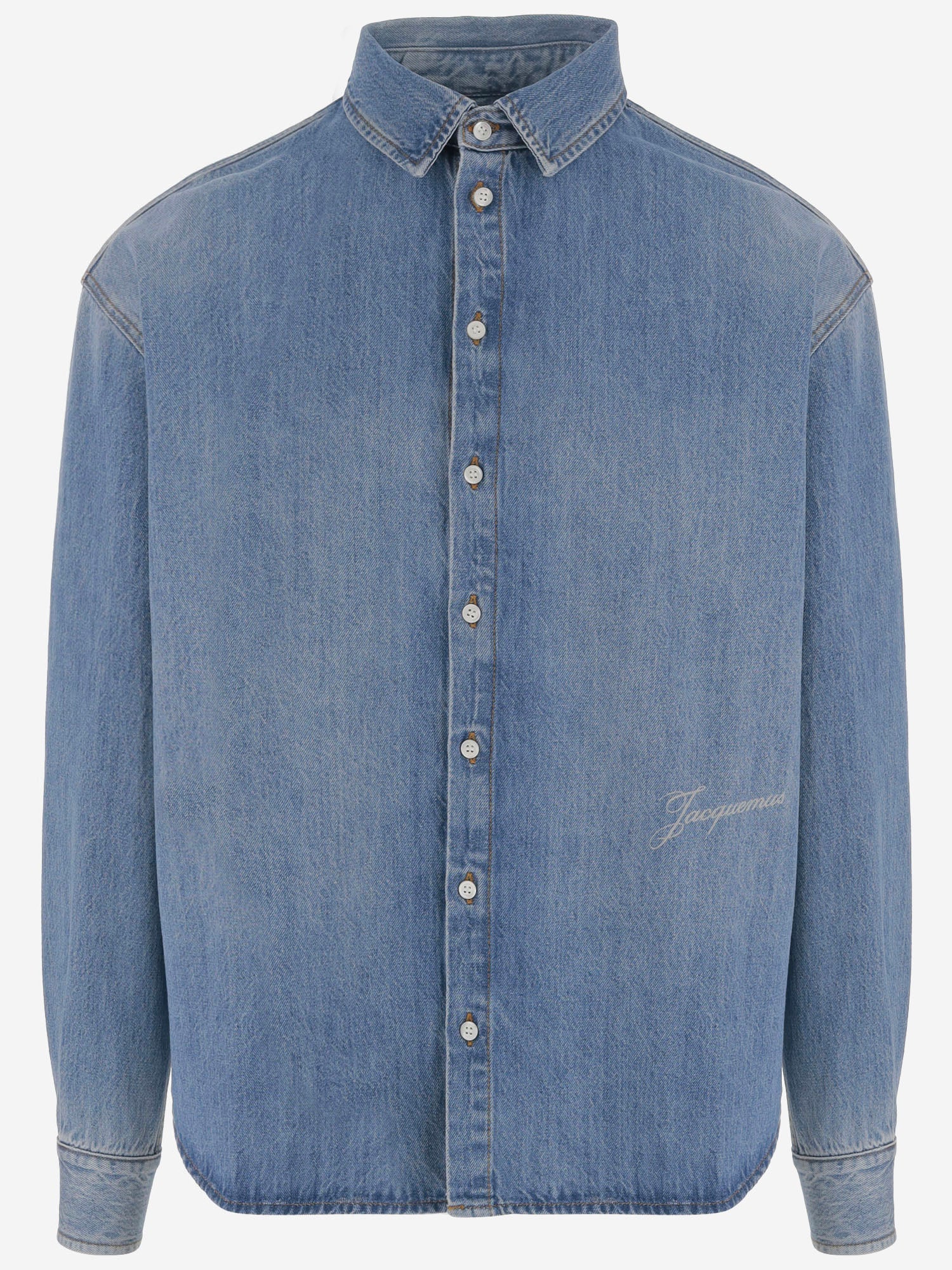 Camicia de-Nîmes Simon in denim di cotone SHM00545AD00017 33C JACQUEMUS 