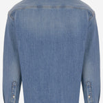 Camicia de-Nîmes Simon in denim di cotone SHM00545AD00017 33C JACQUEMUS 