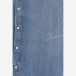 Camicia de-Nîmes Simon in denim di cotone SHM00545AD00017 33C JACQUEMUS 