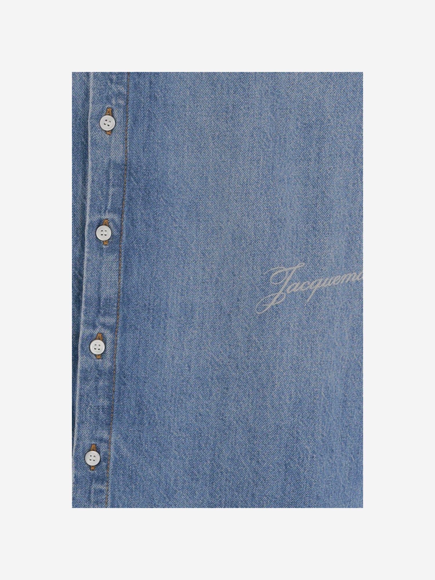 Camicia de-Nîmes Simon in denim di cotone SHM00545AD00017 33C JACQUEMUS 