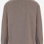 CAMICIA FLASH IN LANA CON ZIP SHM00644AW00862 150 JACQUEMUS 