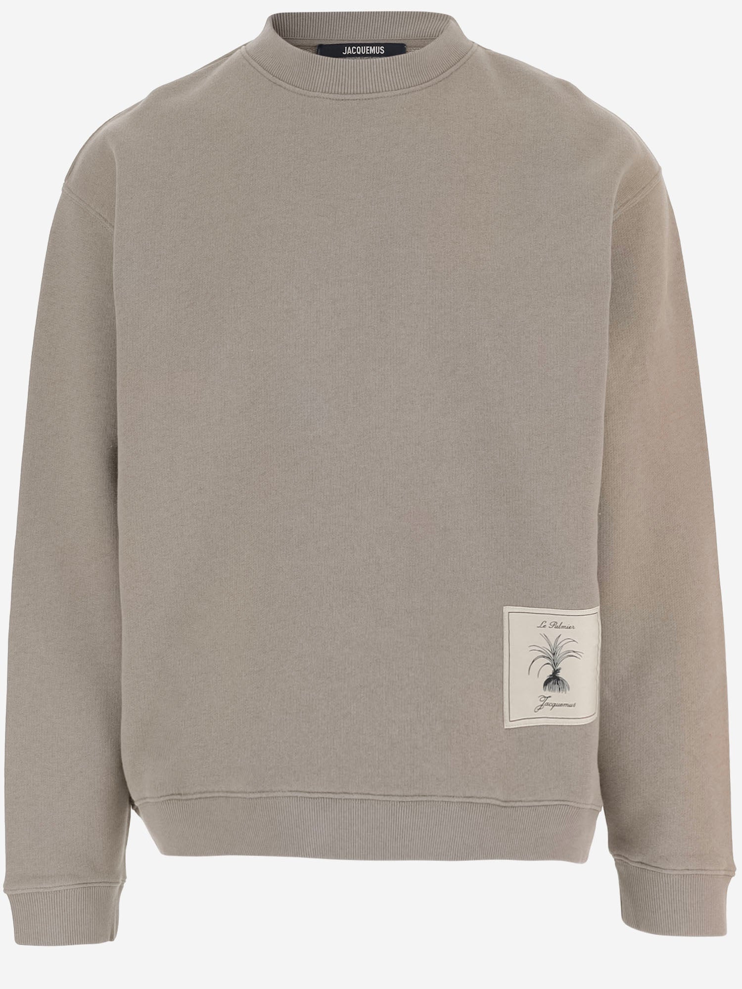 FELPA IN COTONE CON LOGO SSM00325AJ00262 150 JACQUEMUS 