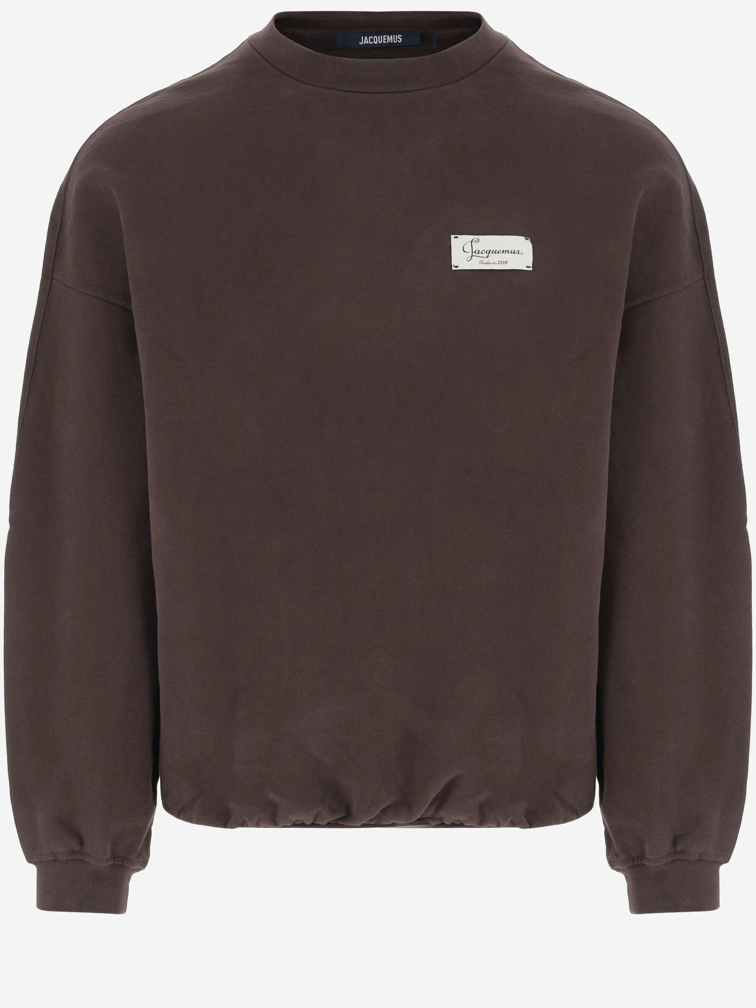 FELPA IN COTONE CON LOGO SSU00215AJ00325 881 JACQUEMUS 