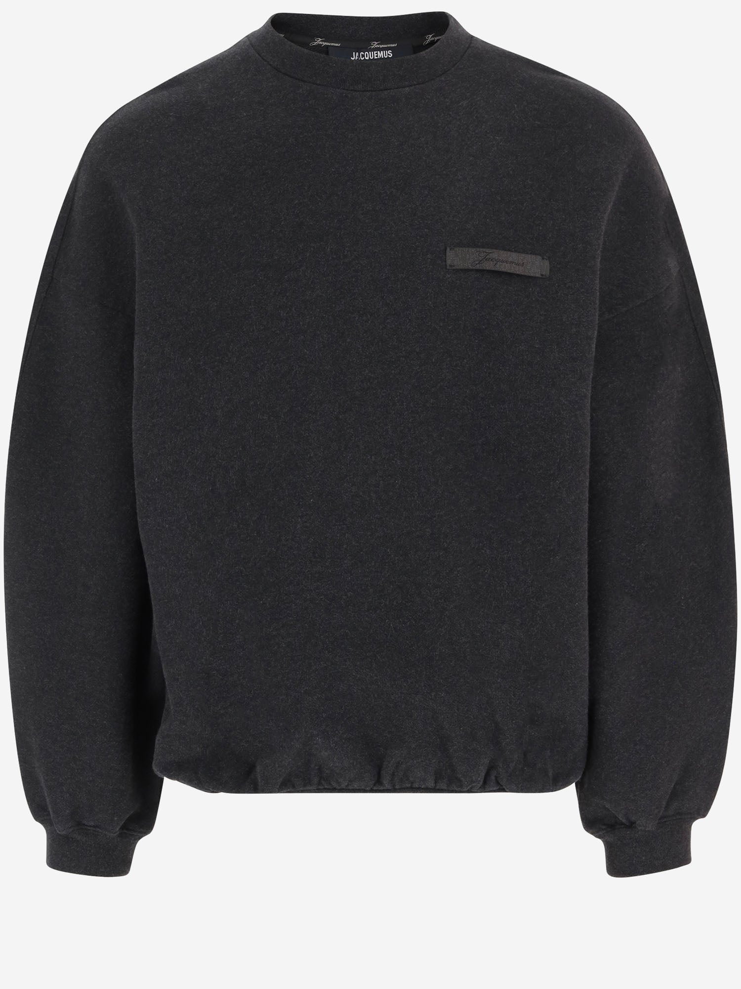 FELPA RUBAN IN COTONE CON LOGO SSU00219AJ00325 970 JACQUEMUS 