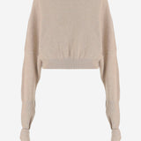 MAGLIONE FIOCCO LANA E CASHME SWW00647AK00282 150 JACQUEMUS 