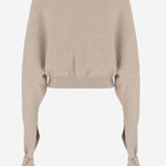 MAGLIONE FIOCCO LANA E CASHME SWW00647AK00282 150 JACQUEMUS 