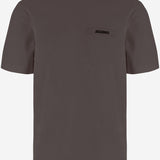 T-SHIRT IN COTONE CON LOGO TSM00133AJ00226 850 JACQUEMUS 