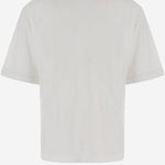 T-SHIRT IN JERSEY DI CARTA CON LOGO TSM00578AJ00254 100 JACQUEMUS 