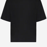 T-SHIRT IN JERSEY DI CARTA CON LOGO TSM00578AJ00254 990 JACQUEMUS 