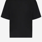 T-SHIRT IN JERSEY DI CARTA CON LOGO TSM00578AJ00254 990 JACQUEMUS 